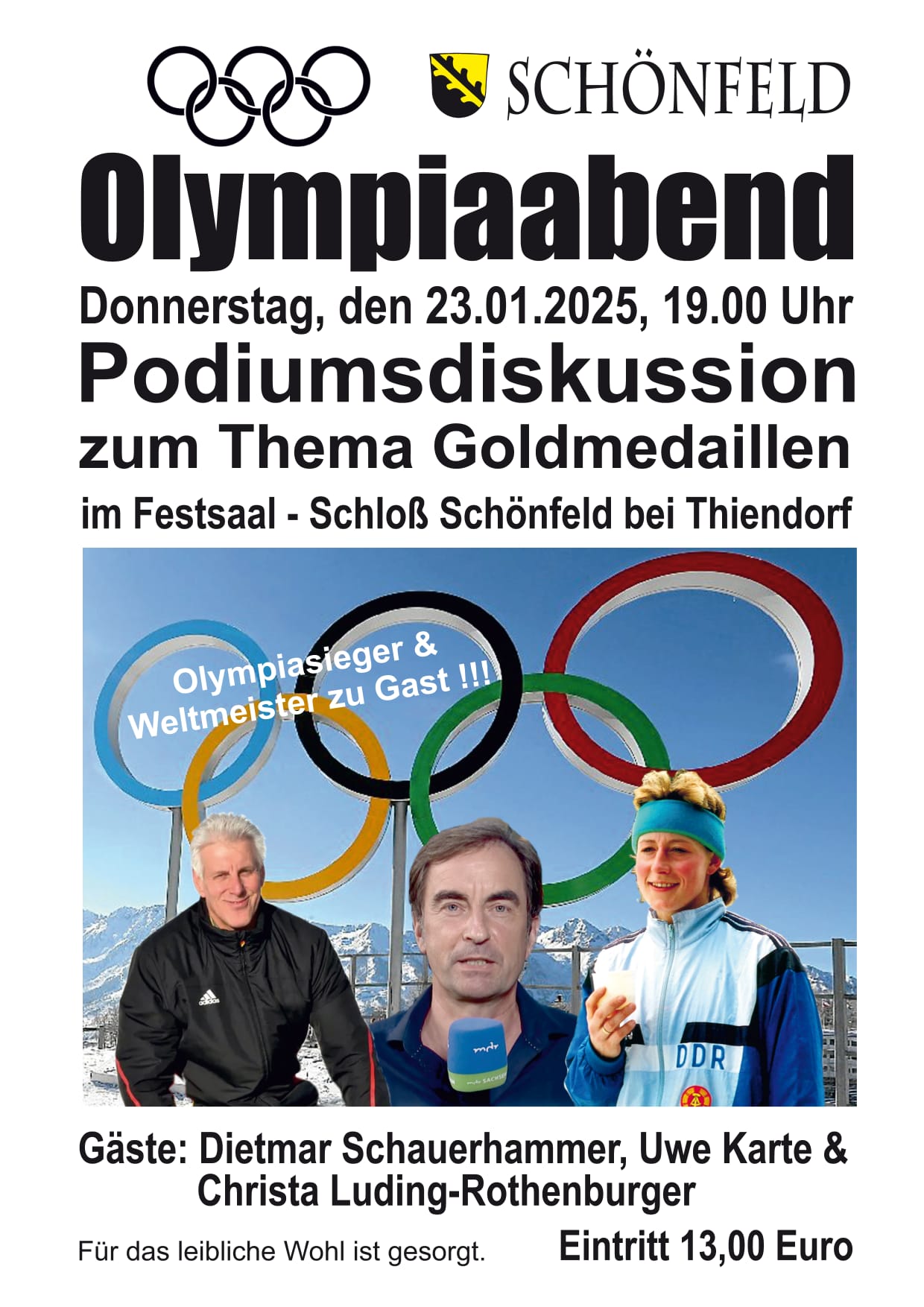 Olympiaabend - Die Podiumsdiskussion 